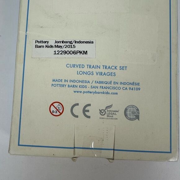 Pottery Barn Kids Wooden Train Tracks - Picture 3 of 3